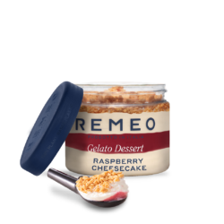 Remeo’s Raspberry Cheesecake Gelato Dessert